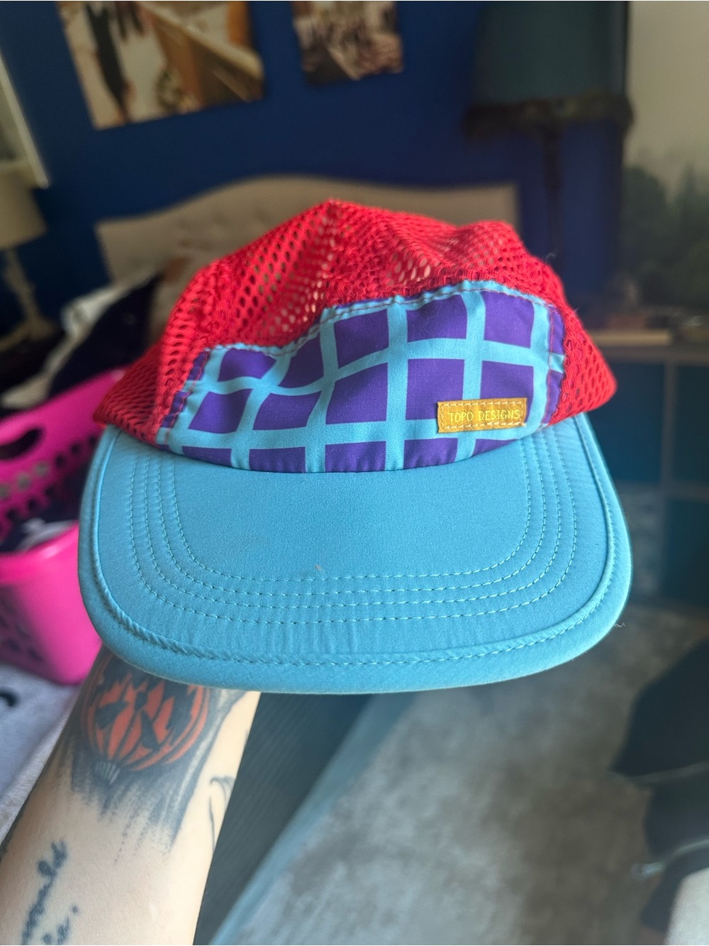 Topo Designs Grid Camp Hat